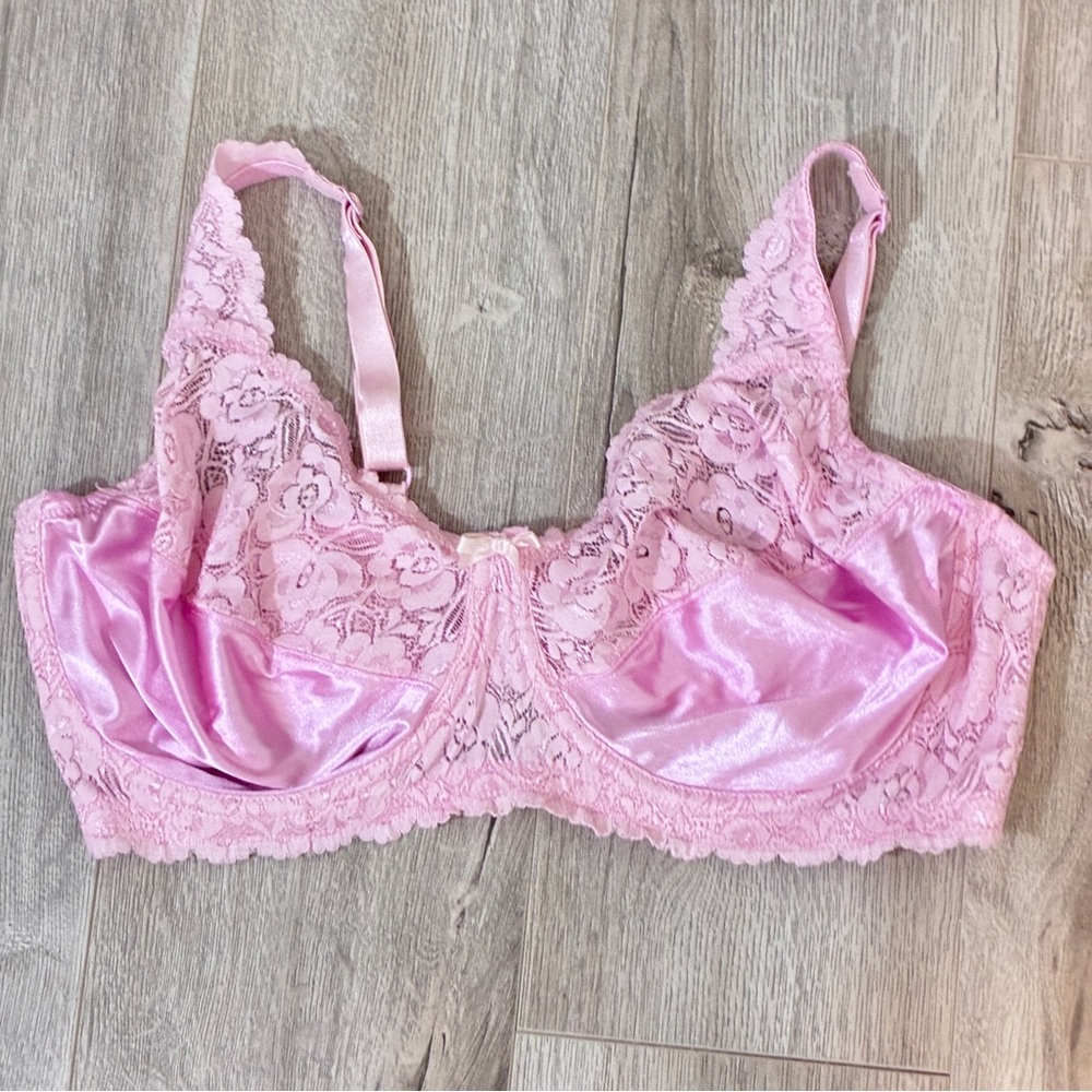 PINK Victorias Secret Pink Lace Women's Bra 40D